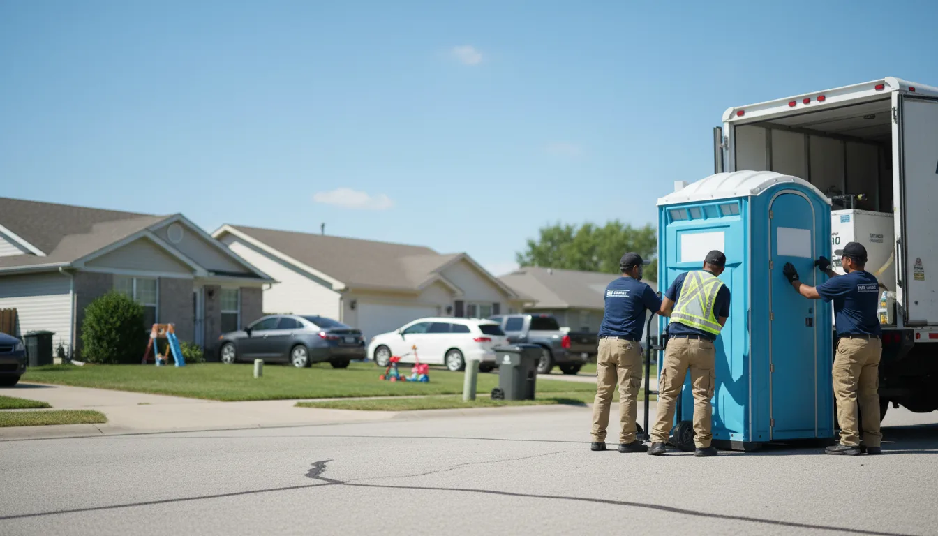 Standard Porta Potty Rentals in Carrollton, IL near me